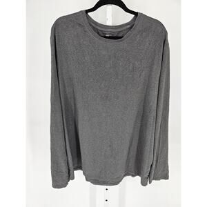 All In Motion Mens Sz XXL Long Sleeve Crew Neck Performance T Shirt Gray